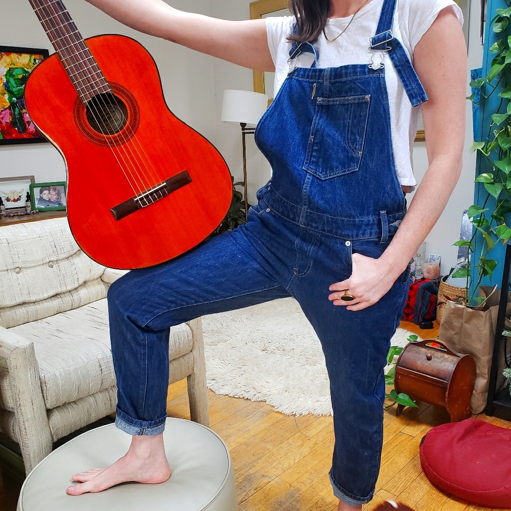 Levi's straight leg overalls